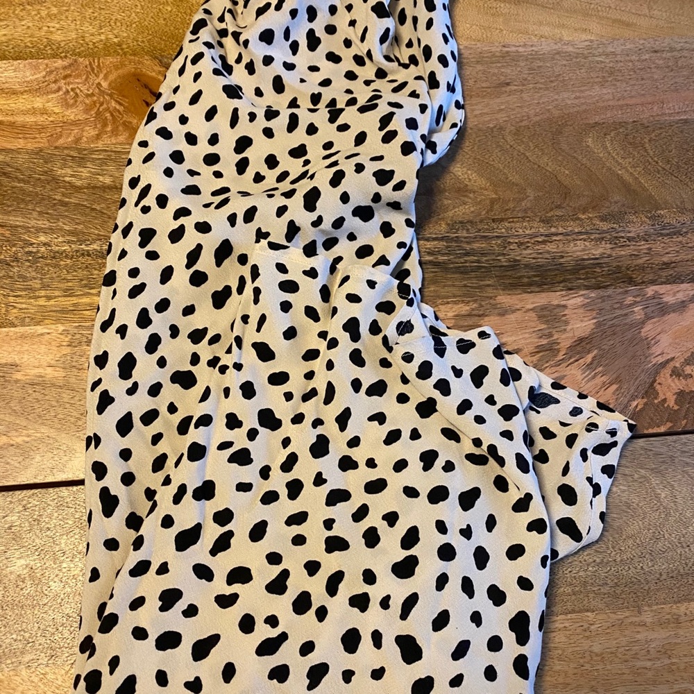 Moon River - Midi Leopard print skirt - Size L